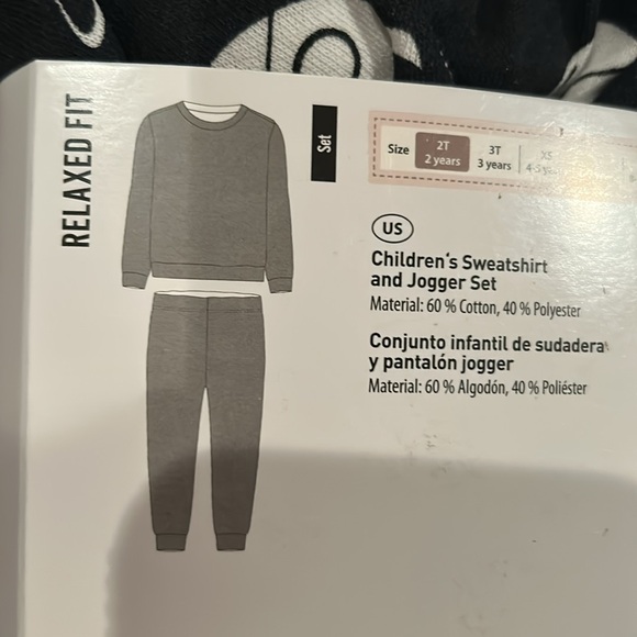 Lily & Dan Space themed Toddler Boy sweatshirt and Jogger Set 2T NWT - Picture 5 of 7